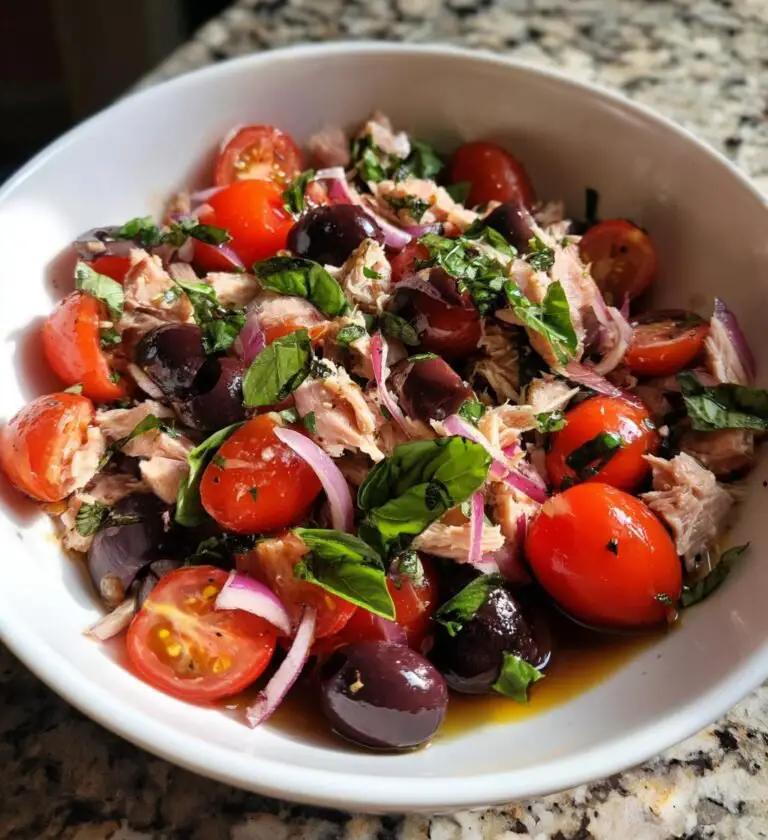 Toskansk tonfisksallad med magisk dressing