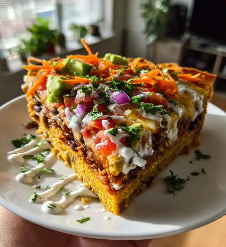 Vegansk tacotårta