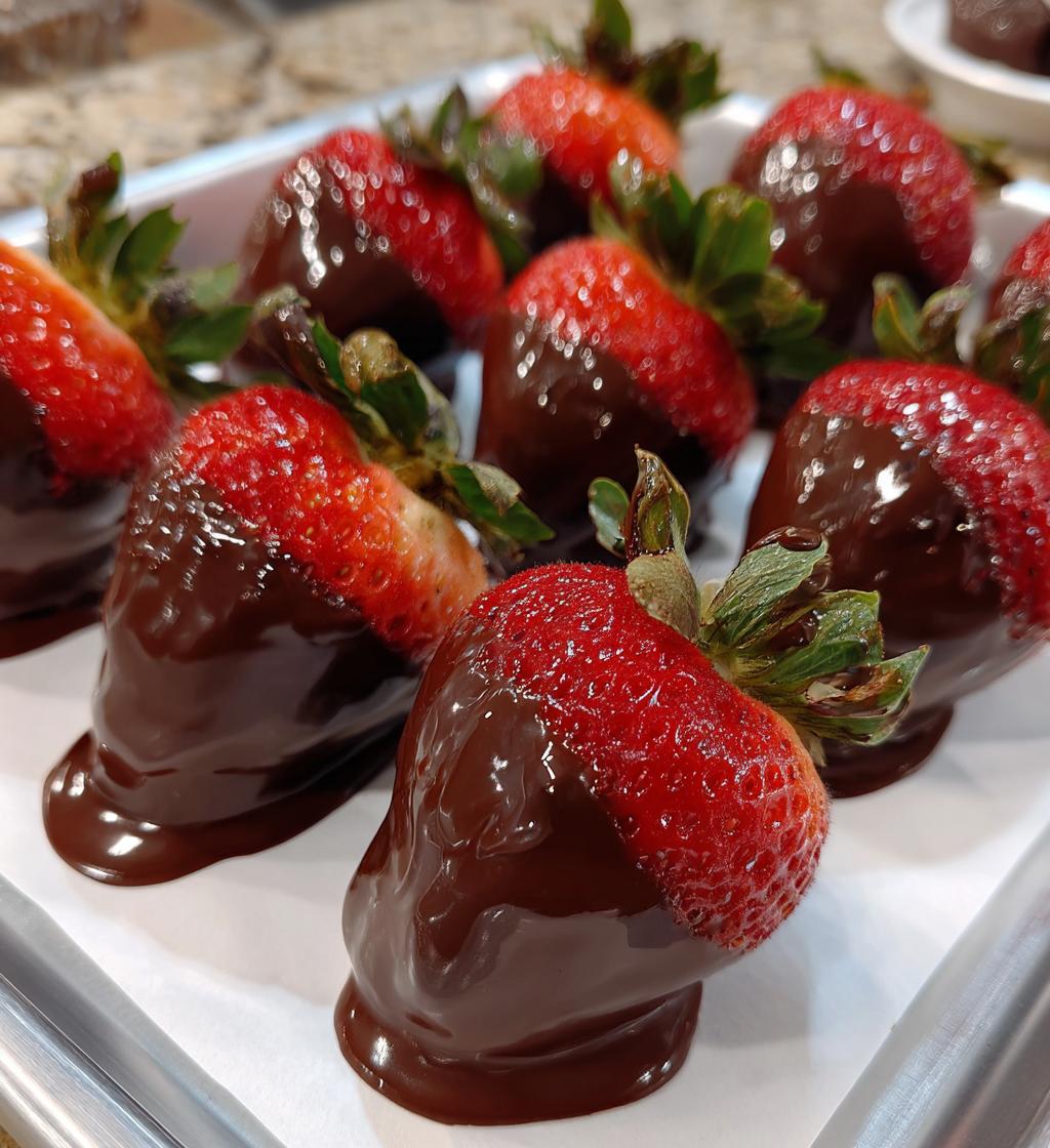 Chocolate dipped strawberries recipes