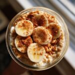 Peanut butter overnight oats
