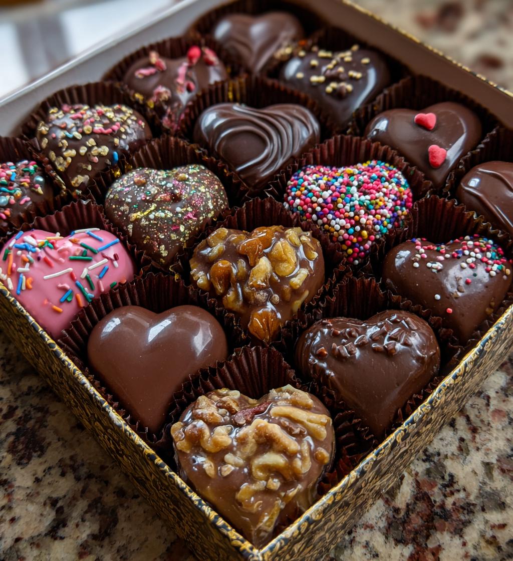 Valentine chocolate box ideas