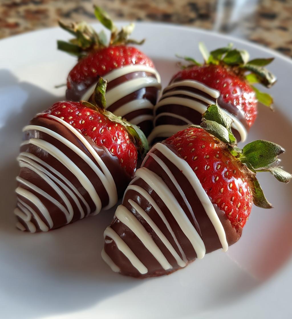 Valentines chocolate covered strawberry