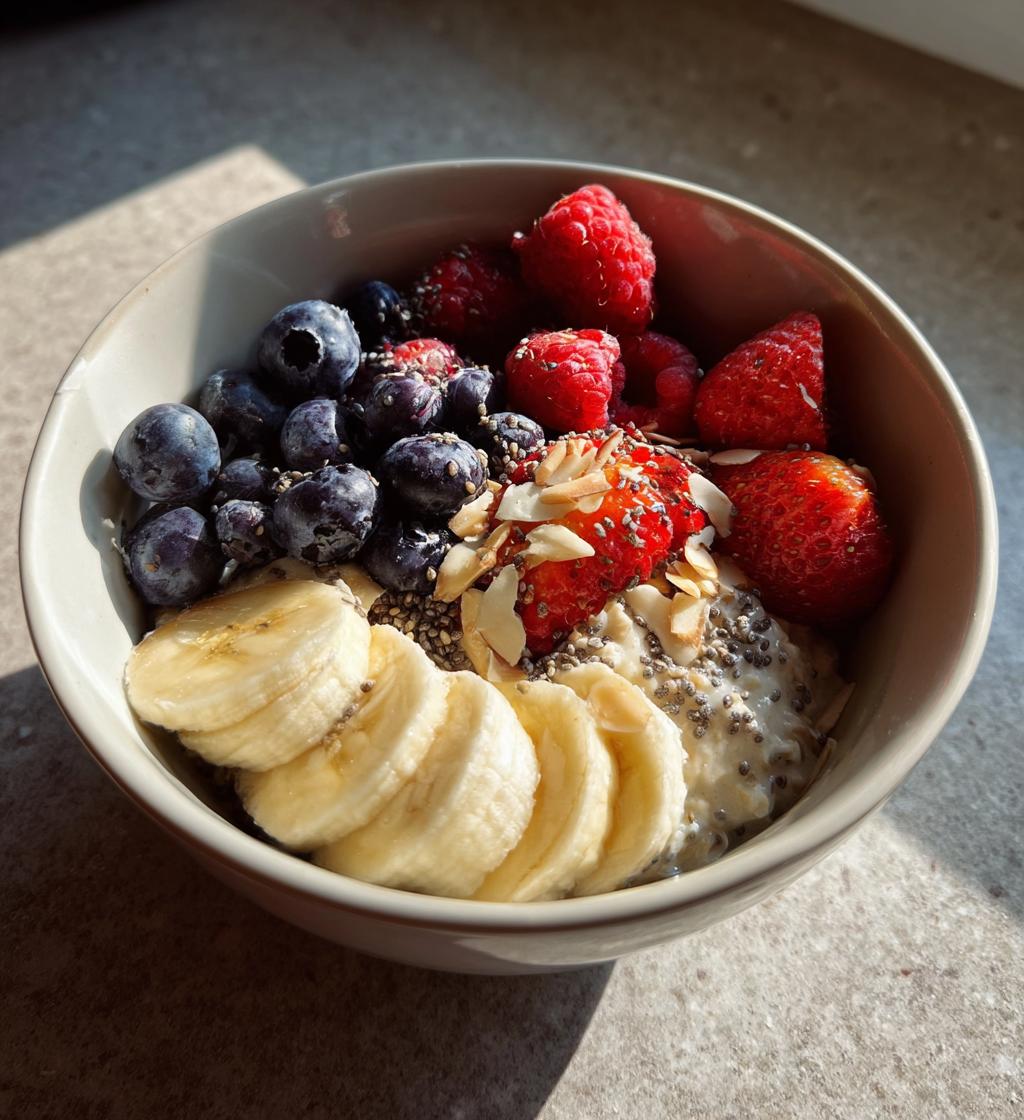 healthy overnight oats
