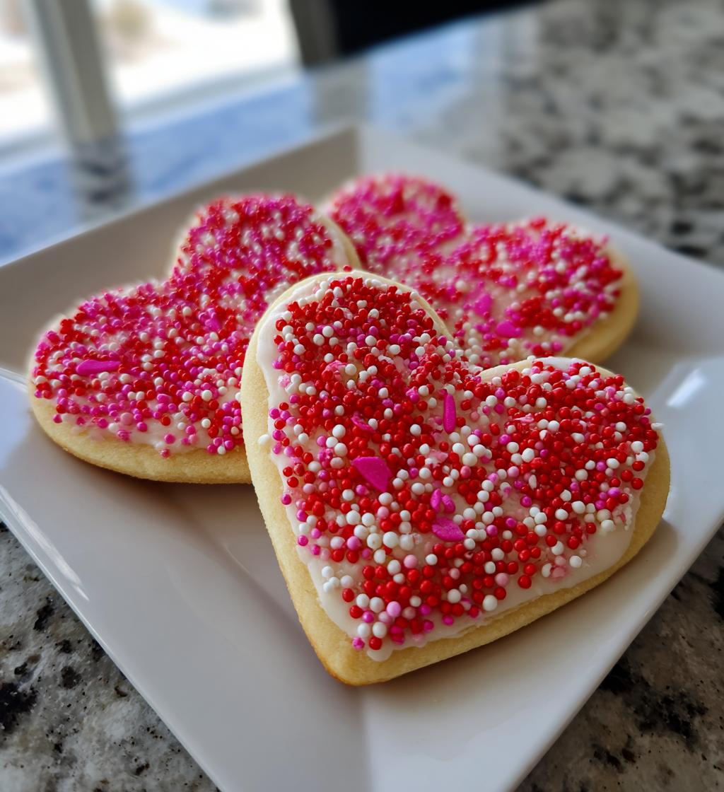 valentines day sugar cookies
