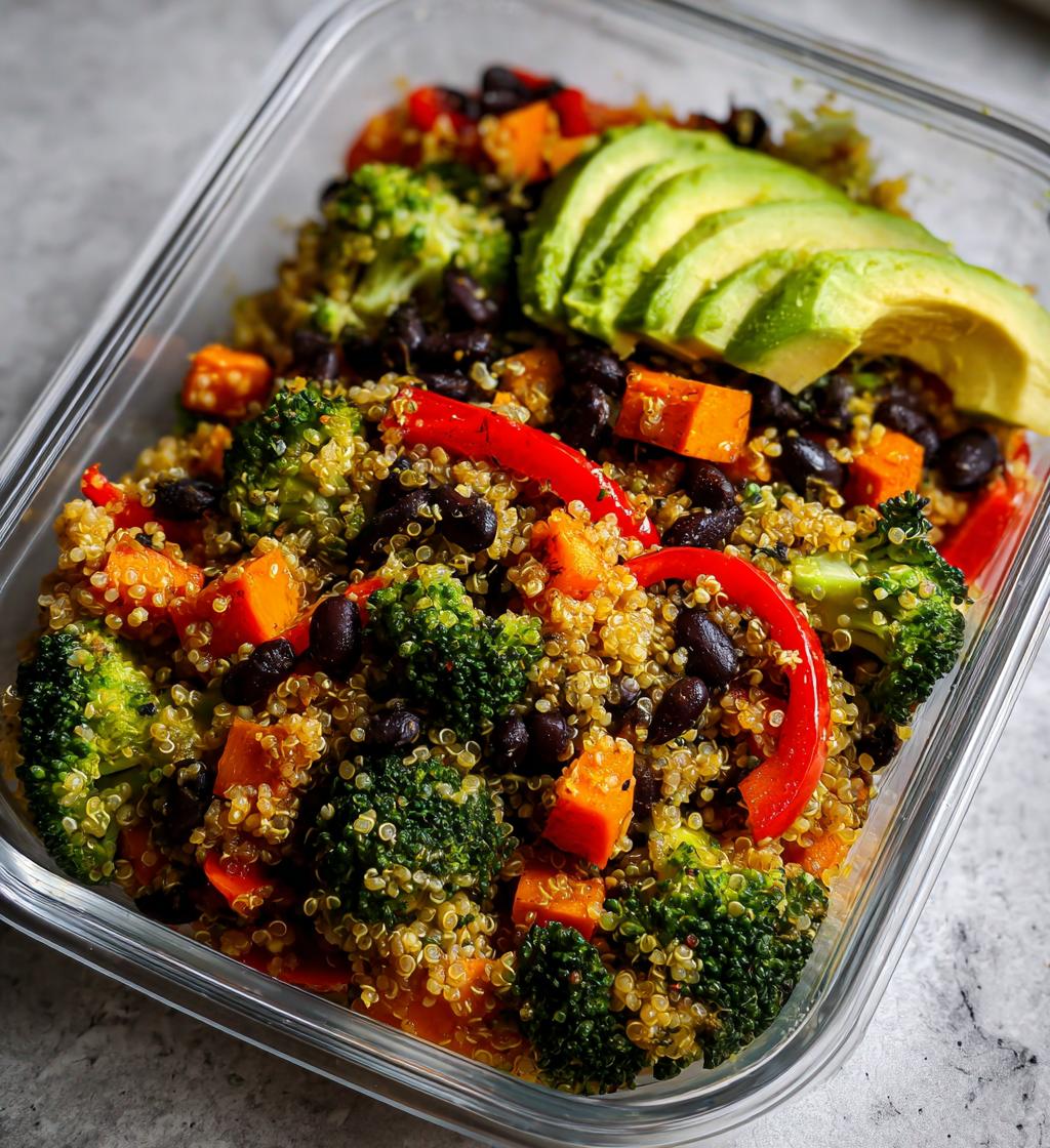 vegan meal prep