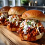 BBQ Chicken Sliders for Baby Shower