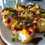 Cheesy BBQ Loaded Potato Bites