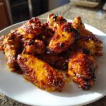 Honey BBQ Baked Chicken Wings