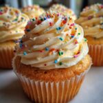 Vanilla Baby Shower Cupcakes