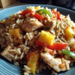 pineapple chicken and rice