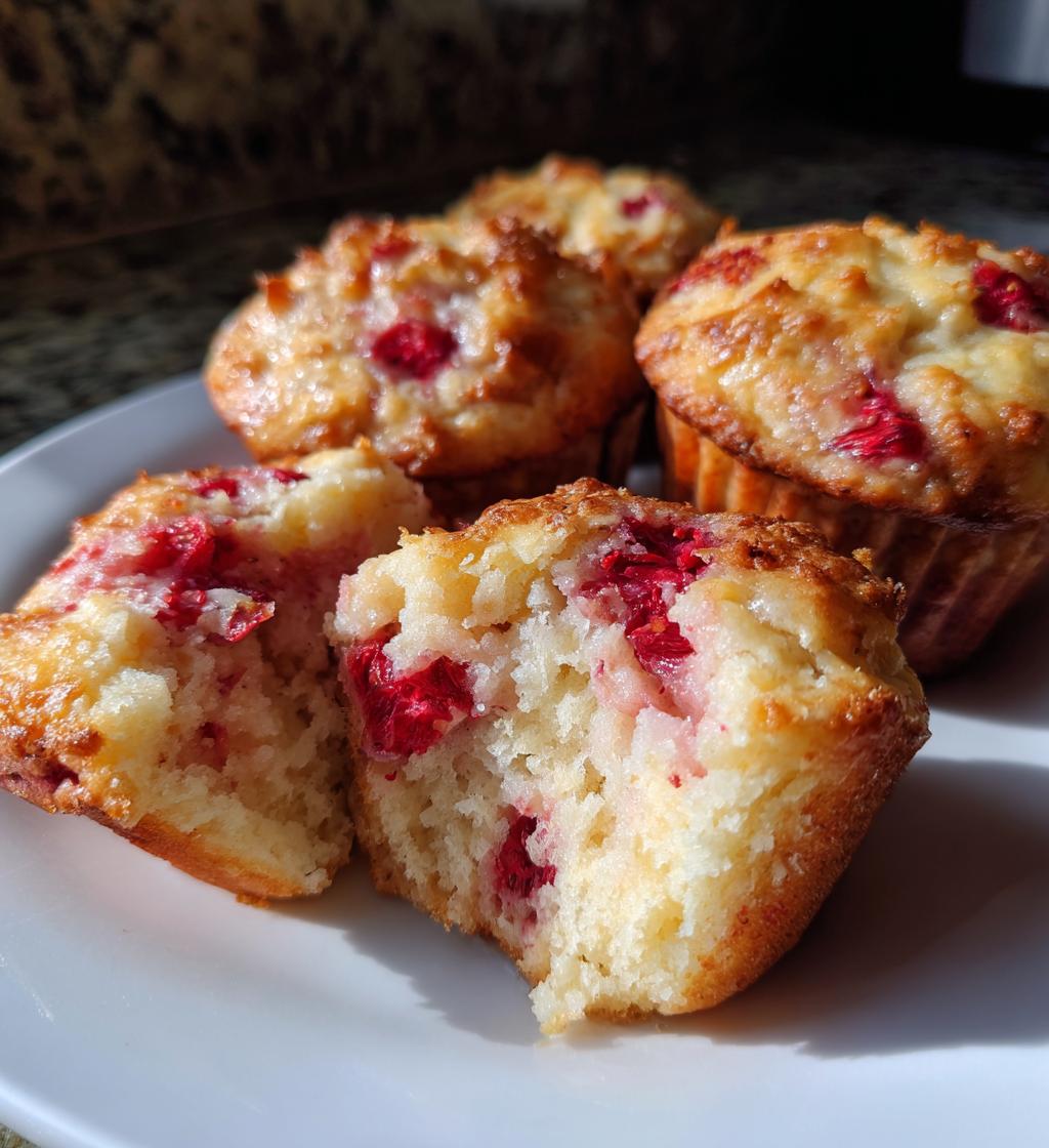 strawberry muffins easy