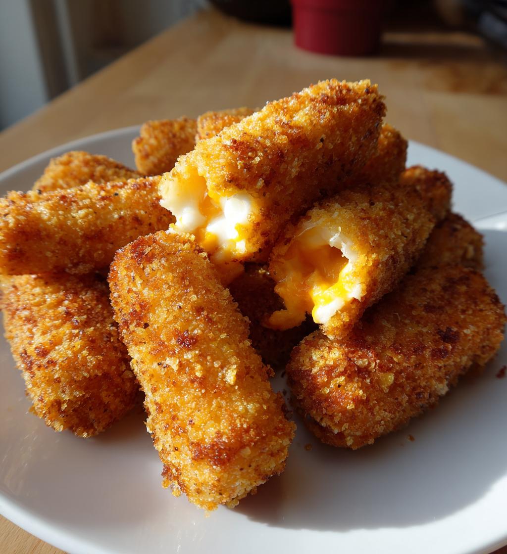 Air fryer mozzarella sticks: 5 Easy Steps to Cheesy Bliss