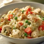 creamy chicken and rice