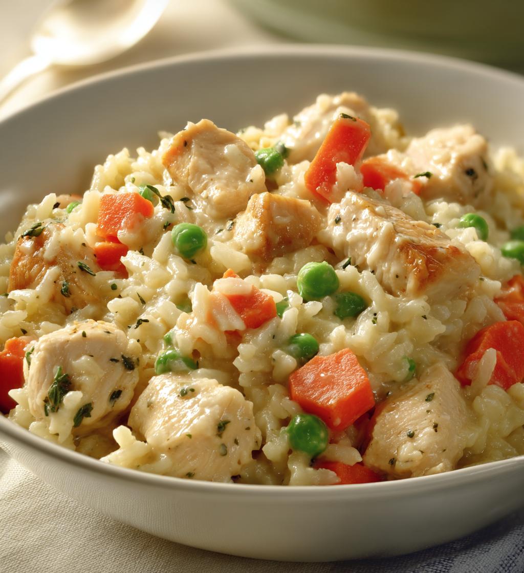 creamy chicken and rice