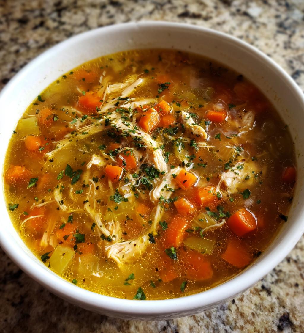 healthy chicken soups