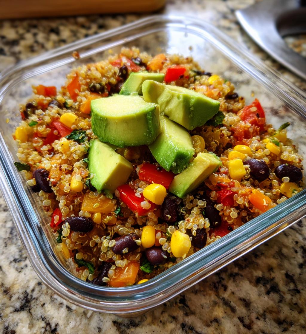 healthy meal prep vegetarian
