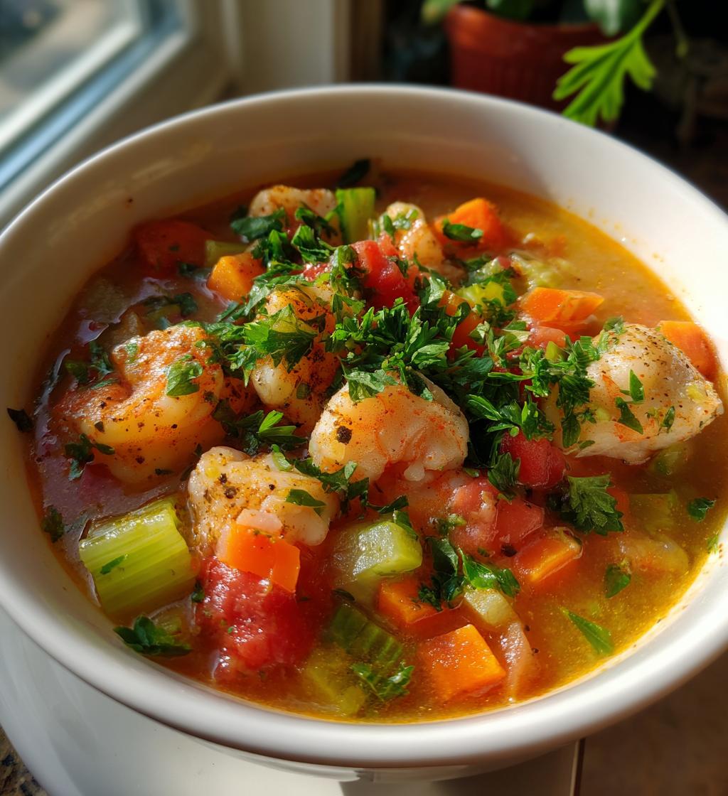 healthy seafood soups and stews