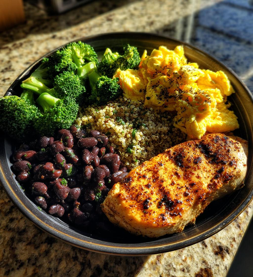 high protein meals easy