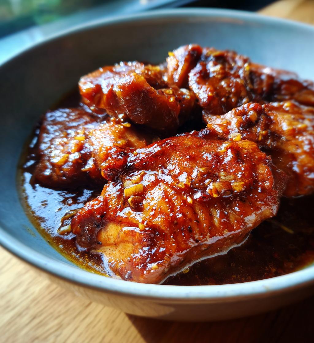 honey garlic chicken crock pot