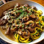 keto beef stroganoff