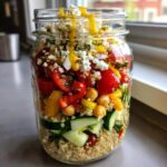 mason jar meal prep