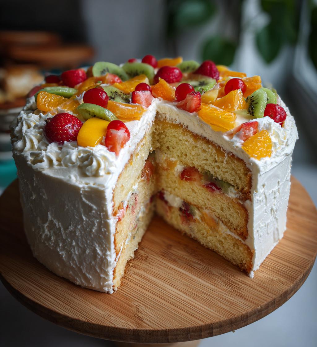 spring birthday cake