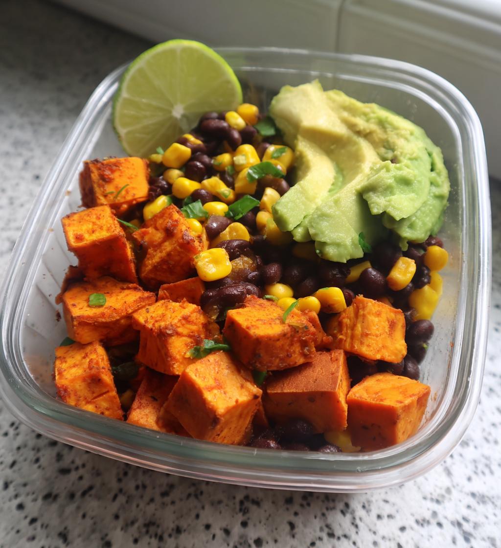 sweet potato meal prep