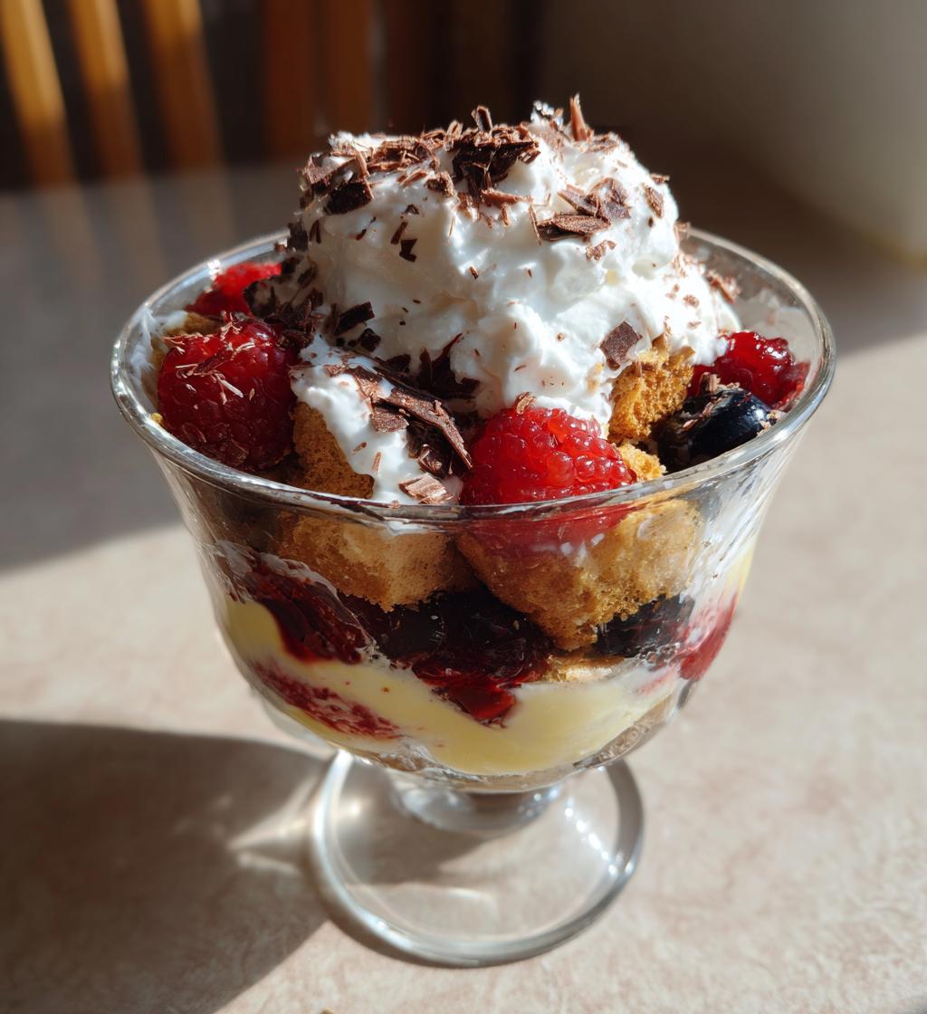 trifle bowl desserts