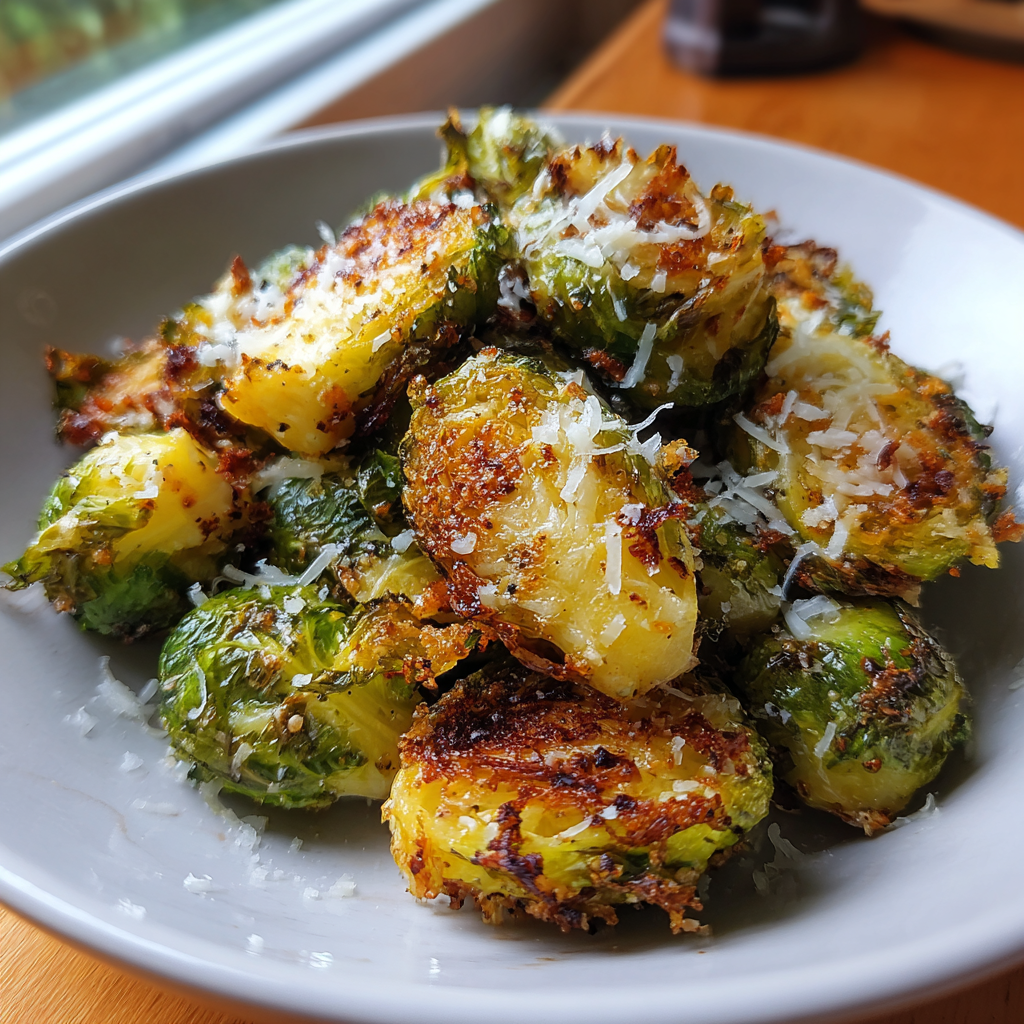 air fryer brussel sprout recipes for Perfectly Crispy Sprouts