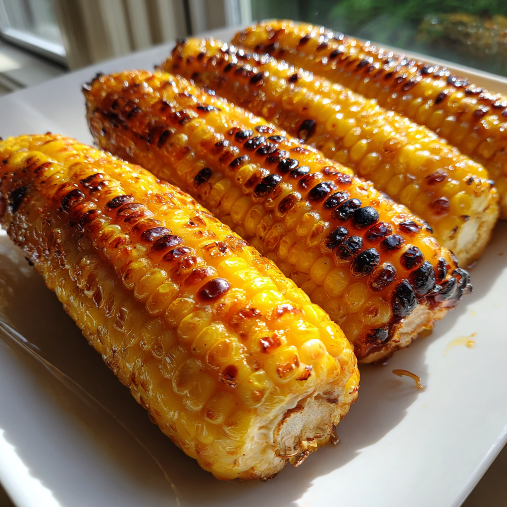 Corn in Air Fryer: 12 Minutes to Perfectly Charred Flavor