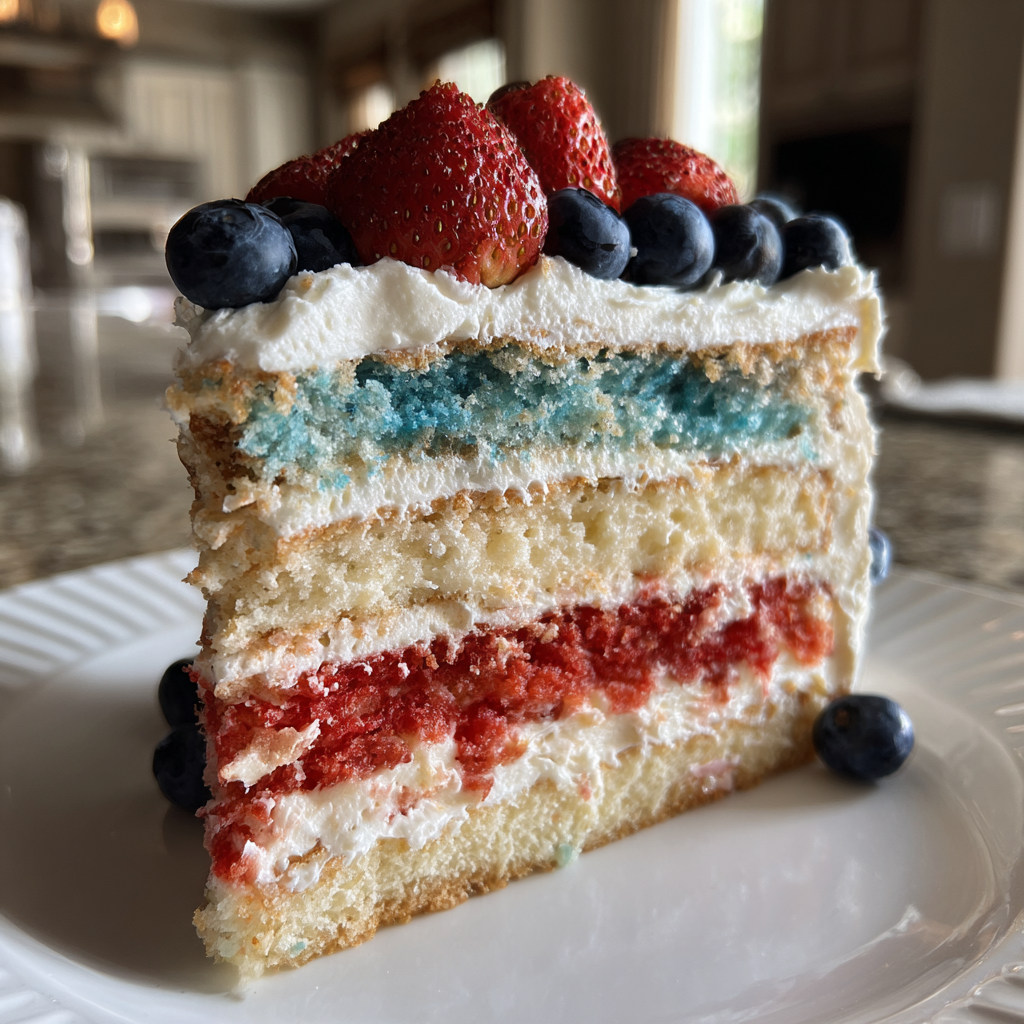 Red White and Blue Cake: The Perfect Festive Dessert for Celebrations