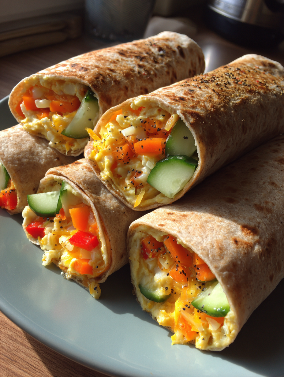back to school lunch ideas: delicious cheesy veggie wraps with hummus