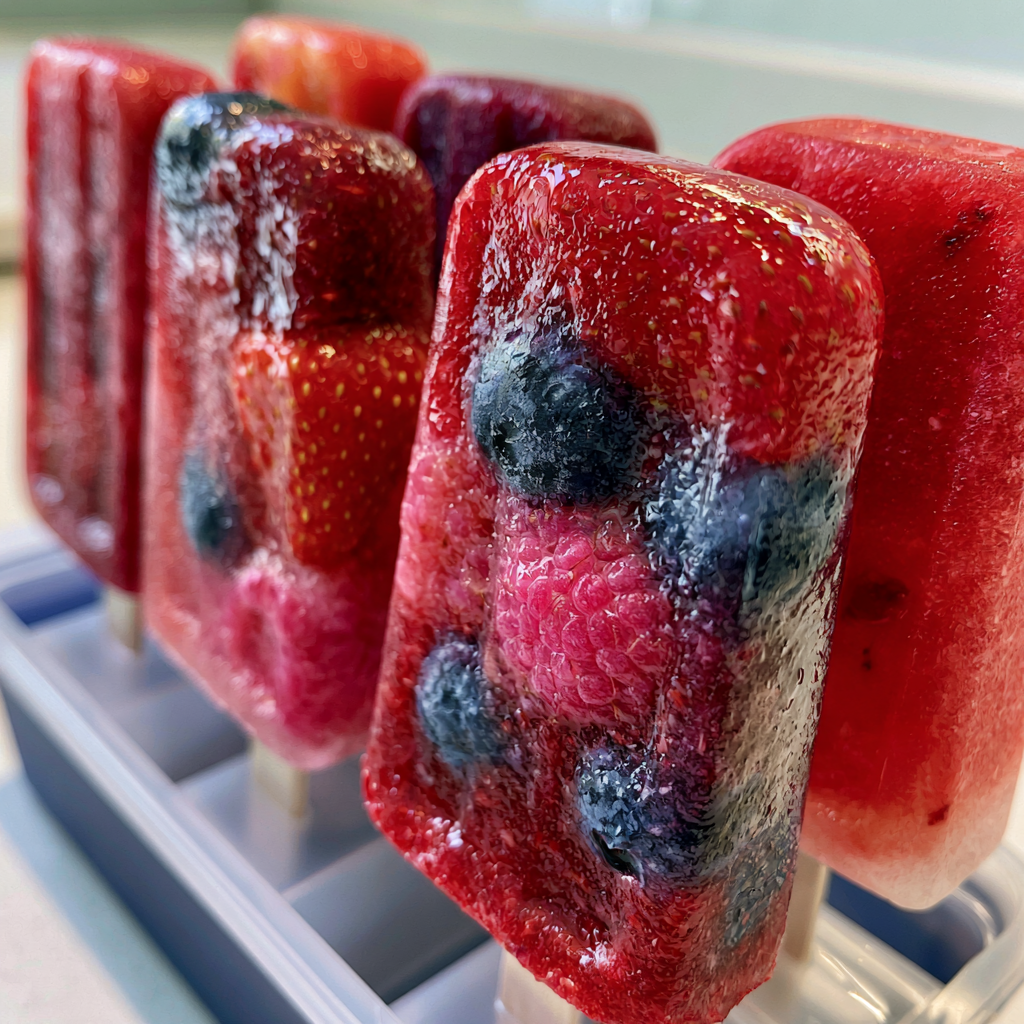 Berry Popsicles: Irresistible Frozen Delight in 5 Simple Steps
