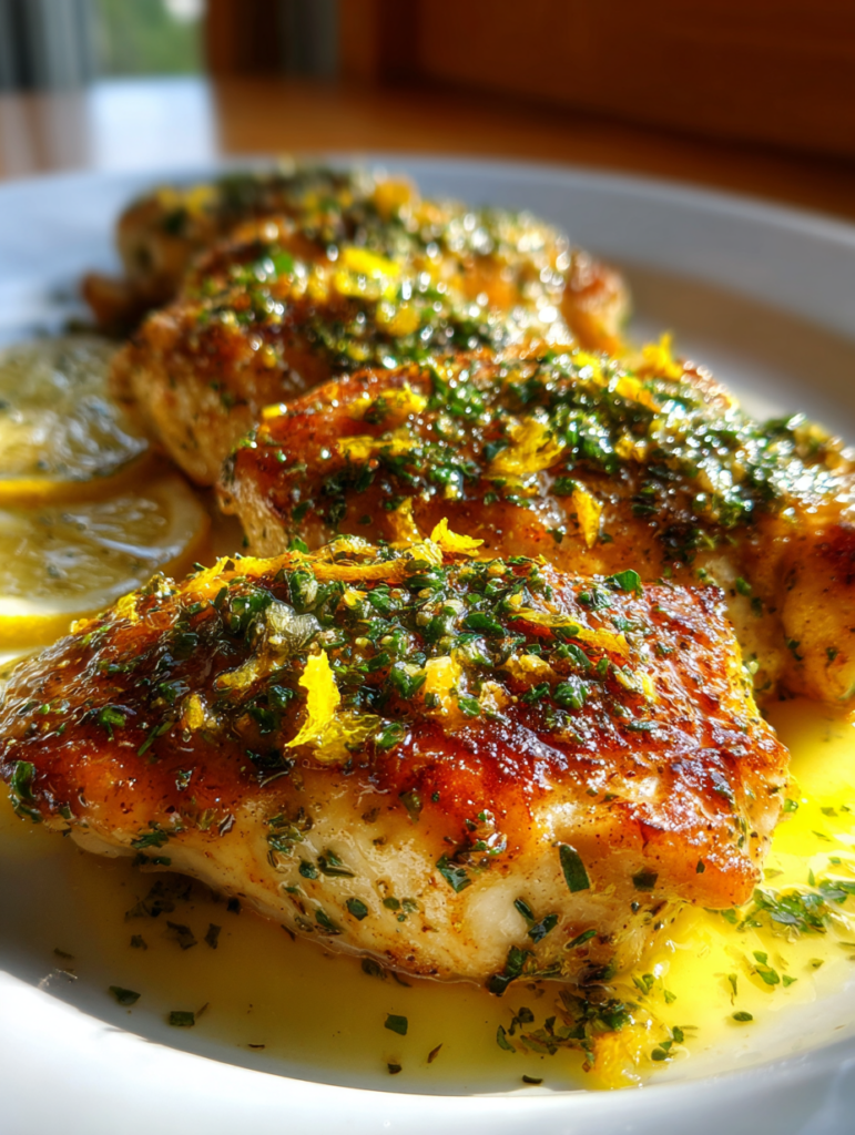 chicken recipe: easy and delicious one-pan lemon garlic dish