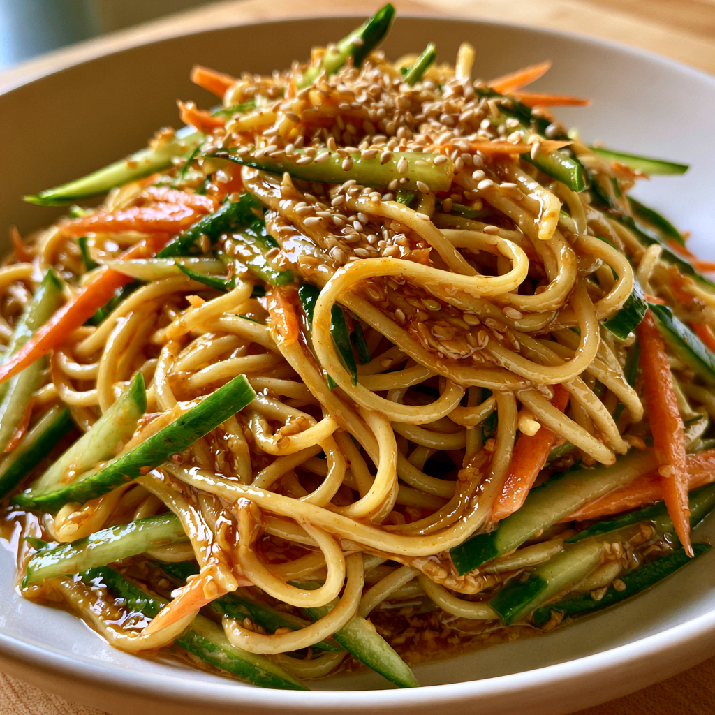 Cold Sesame Noodles: The Perfect Refreshing Dish for Summer