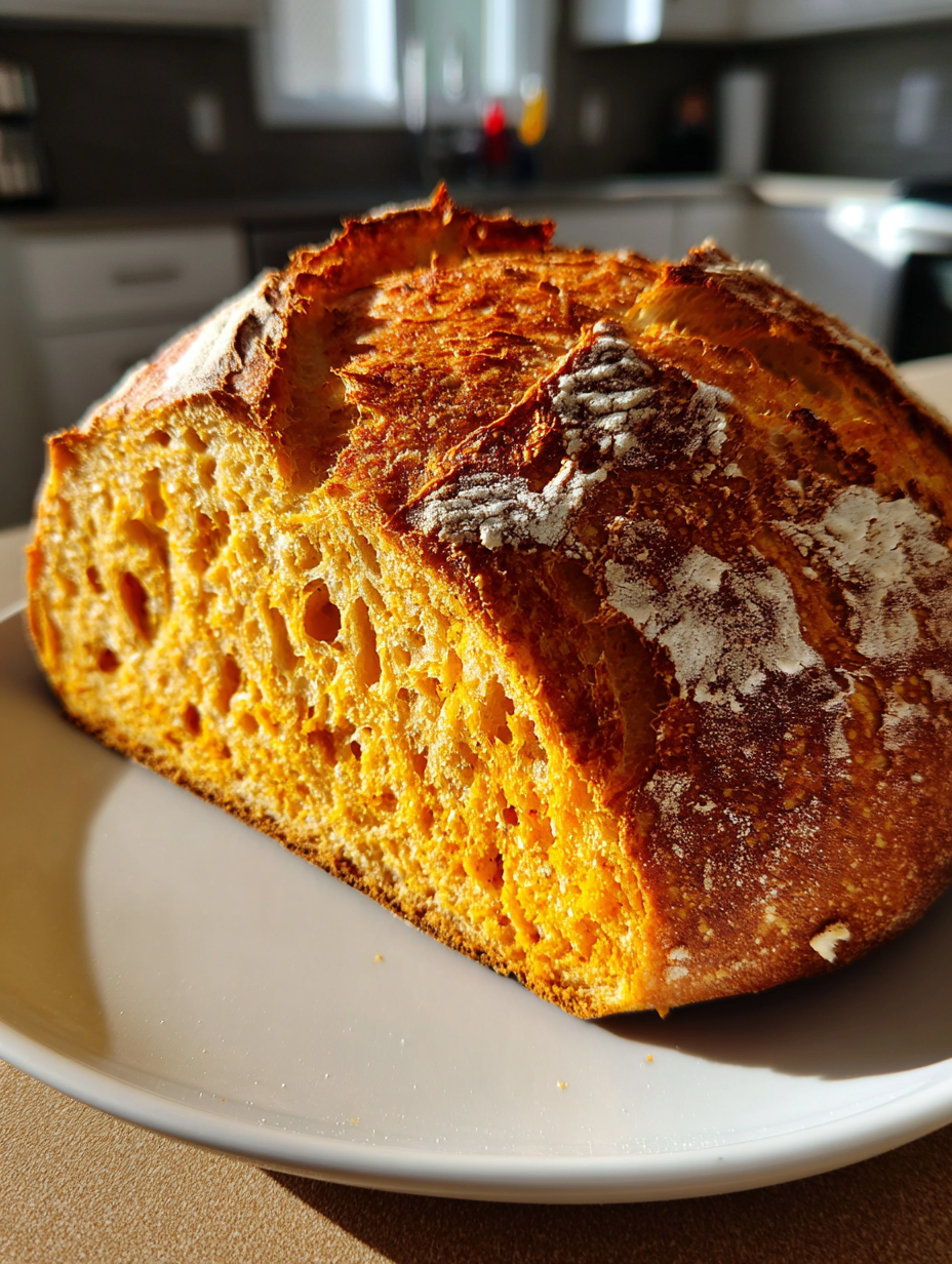 pumpkin sourdough bread: the perfect blend of spice and warmth