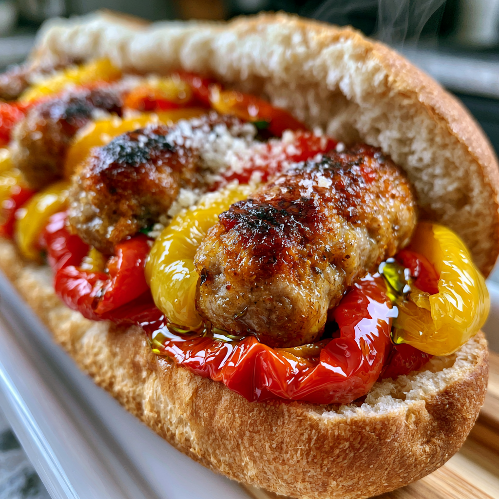 Sausage and Peppers Sandwich: The Perfect Hearty Meal for Anytime
