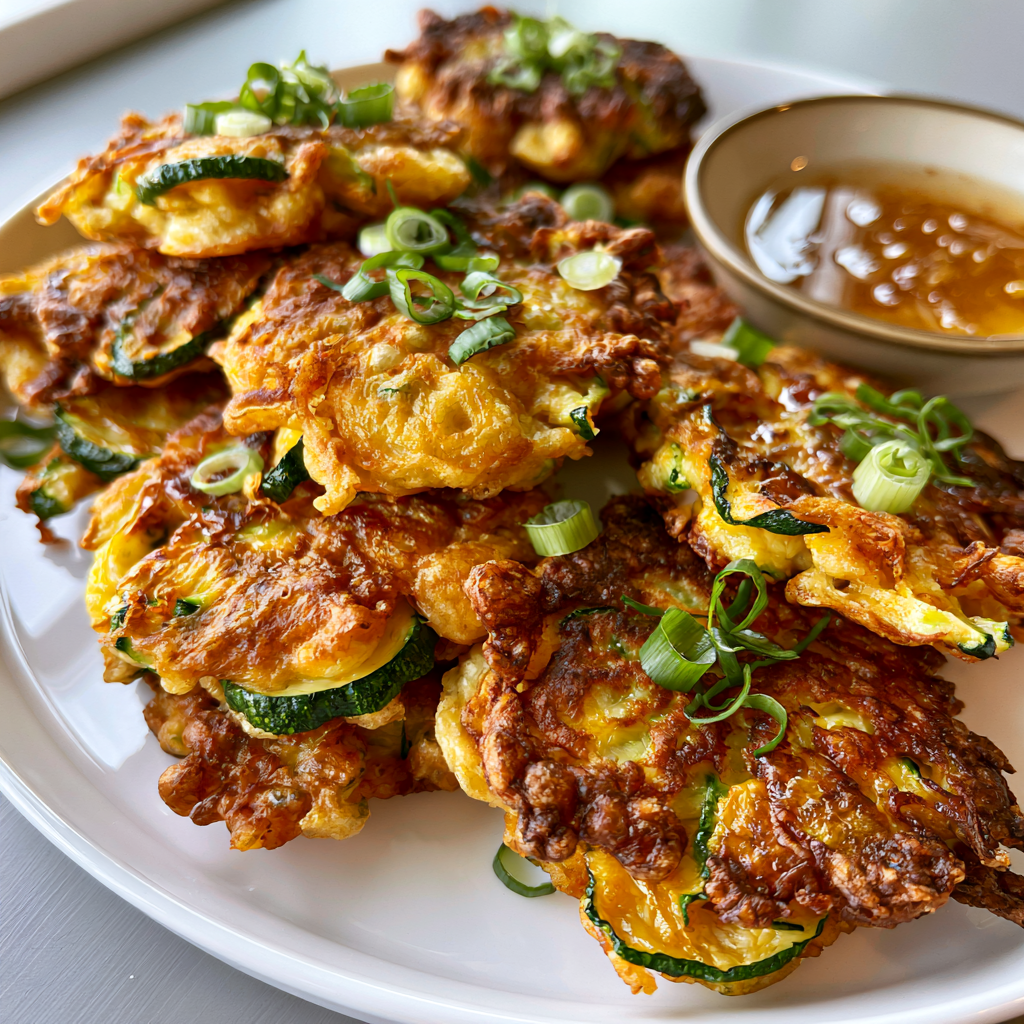Savory Zucchini Fritters: The Perfect Crispy Snack in 25 Minutes