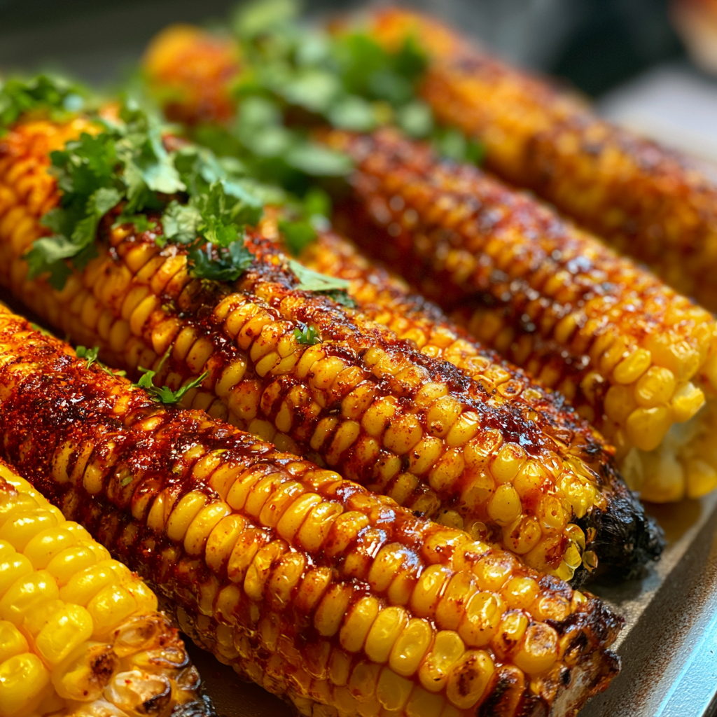 Sweet and Spicy Grilled Corn: The Perfect 15-Minute Side Dish