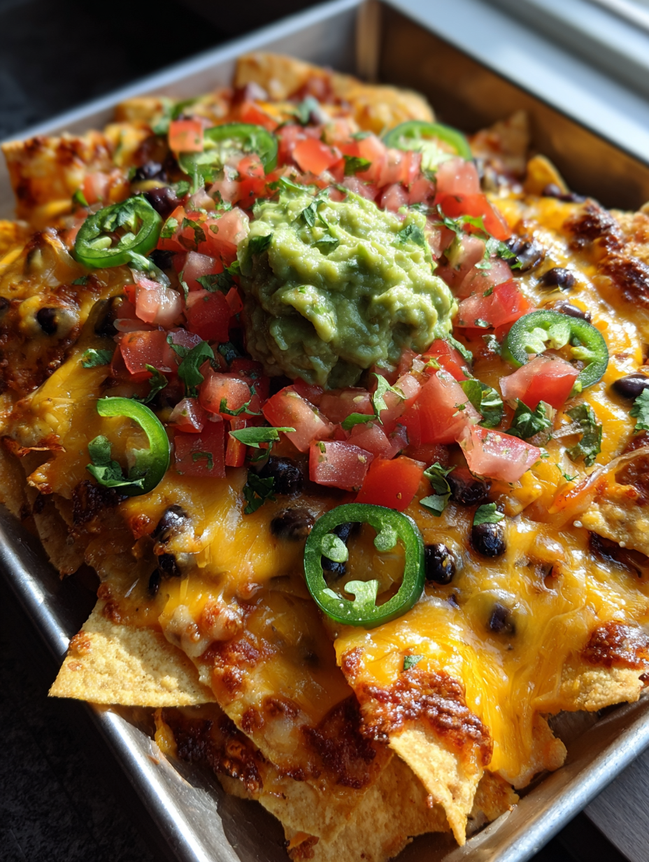 tailgate food: amazing nachos for your game day feast