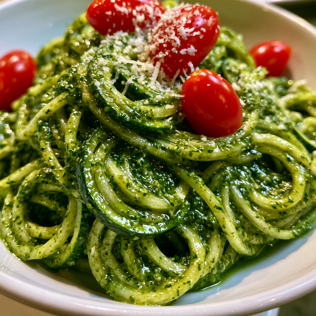 Zucchini Noodles with Pesto: 5 Irresistible Steps to a Fresh Meal