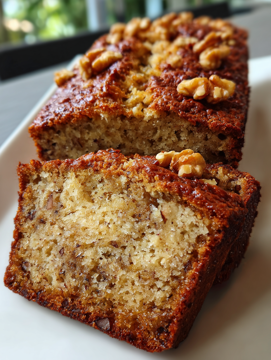 Banana Bread with Walnuts: Deliciously Moist and Nutty Delight