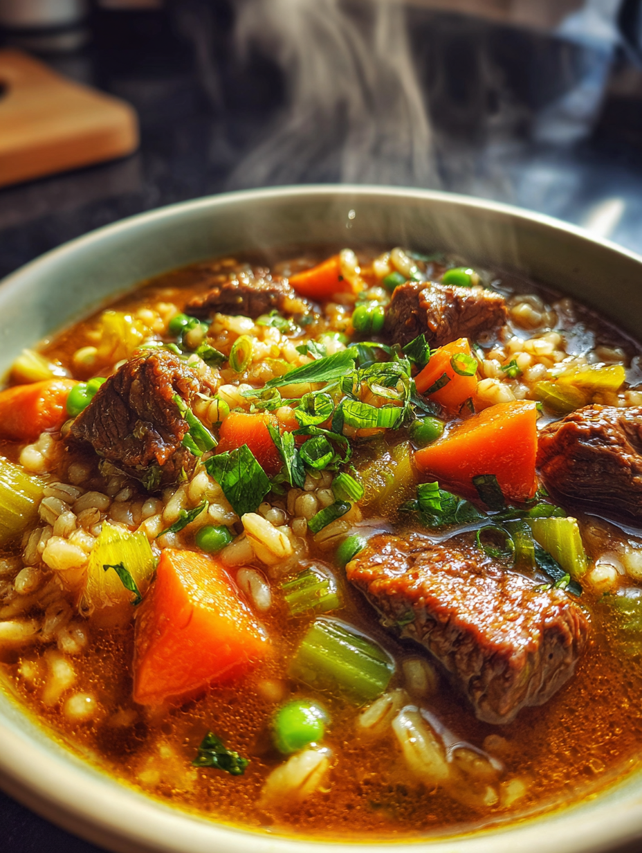 beef and barley stew: a deliciously hearty comfort food recipe