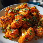 buffalo cauliflower bites: deliciously spicy and crispy snacks