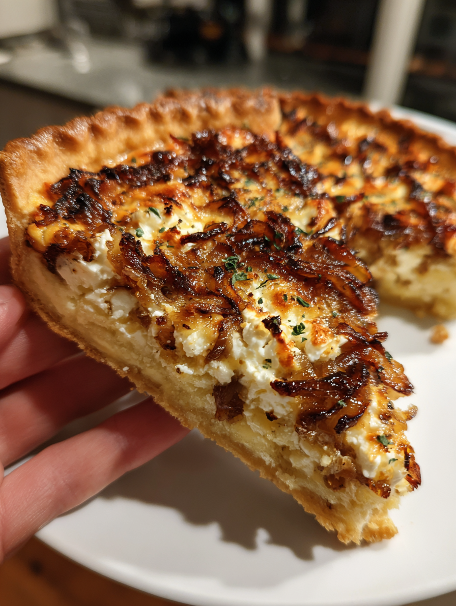 Caramelized Onion and Goat Cheese Tart: A Delicious Savory Delight