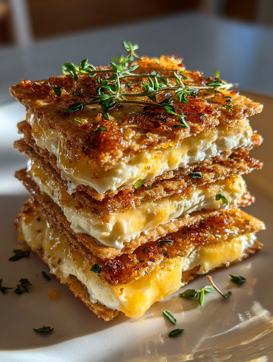 cheese and cracker lunch stackers: easy and delicious snack idea
