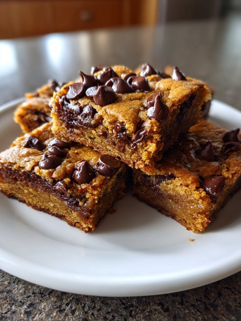 Chocolate Chip Chickpea Blondies: Deliciously Healthy Dessert Bars