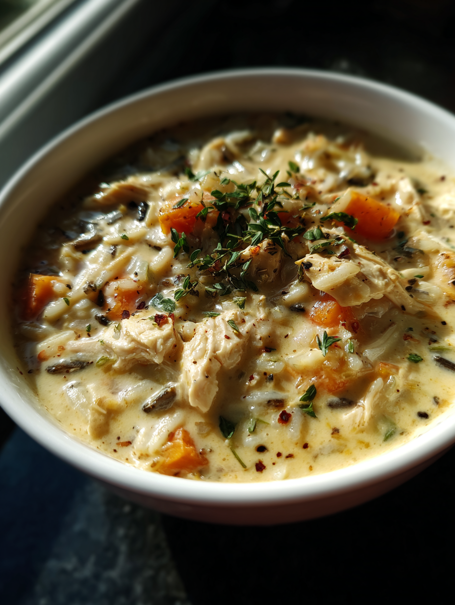 creamy chicken and wild rice soup: a deliciously comforting classic