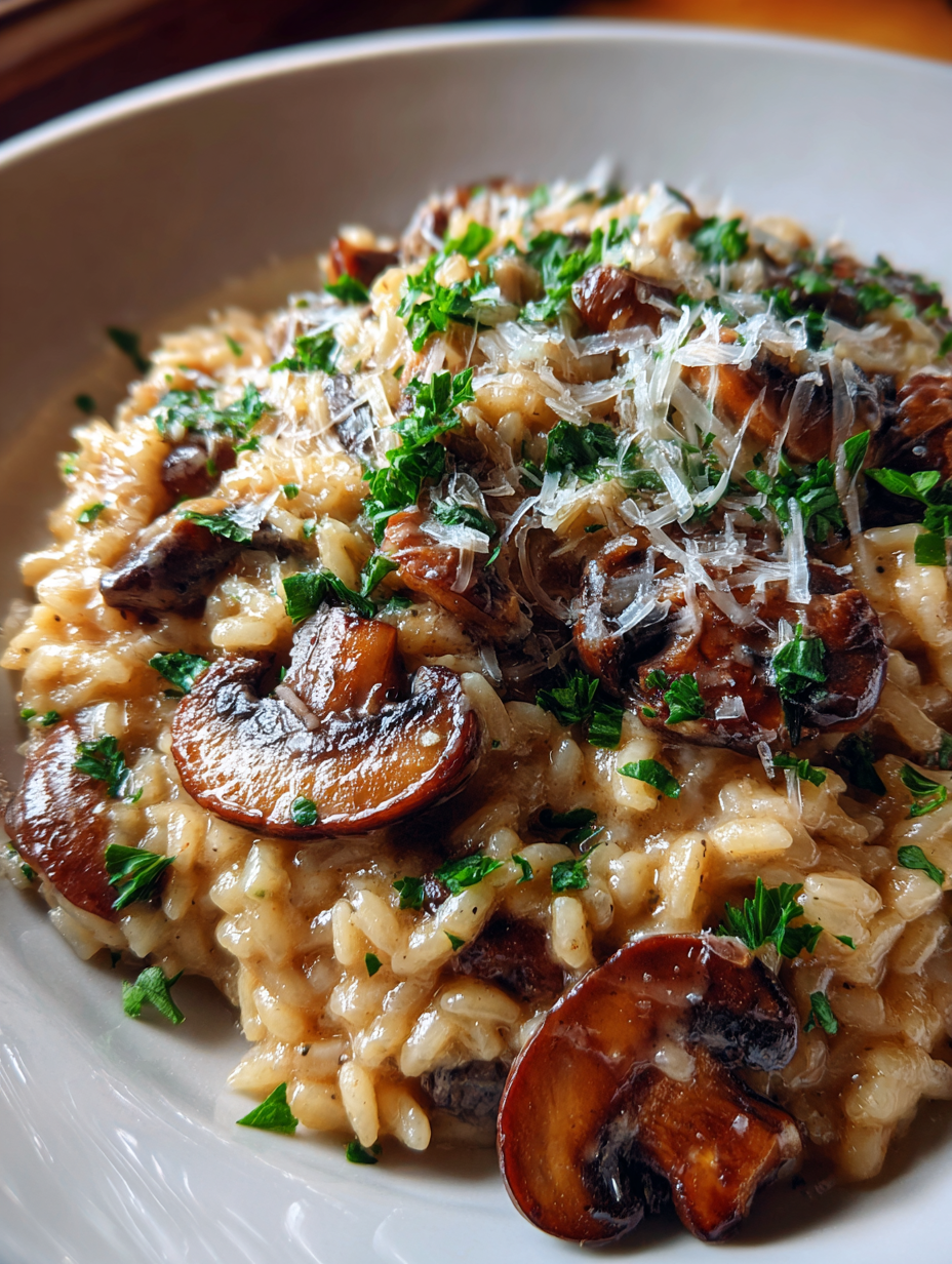 Creamy Mushroom Risotto: The Ultimate Comfort Food Delight