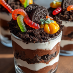 graveyard pudding cups: a deliciously spooky Halloween treat